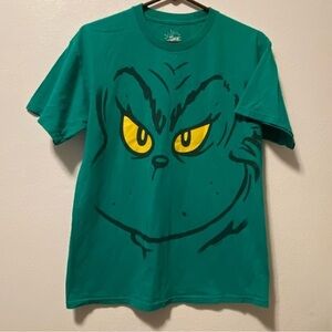 The Grinch Shirt Unisex‎ Size Medium Green Slip On Tee Shirt Holidays